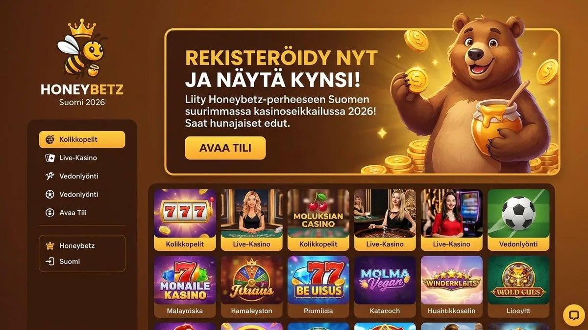 Rekisteröidy bonuksella
